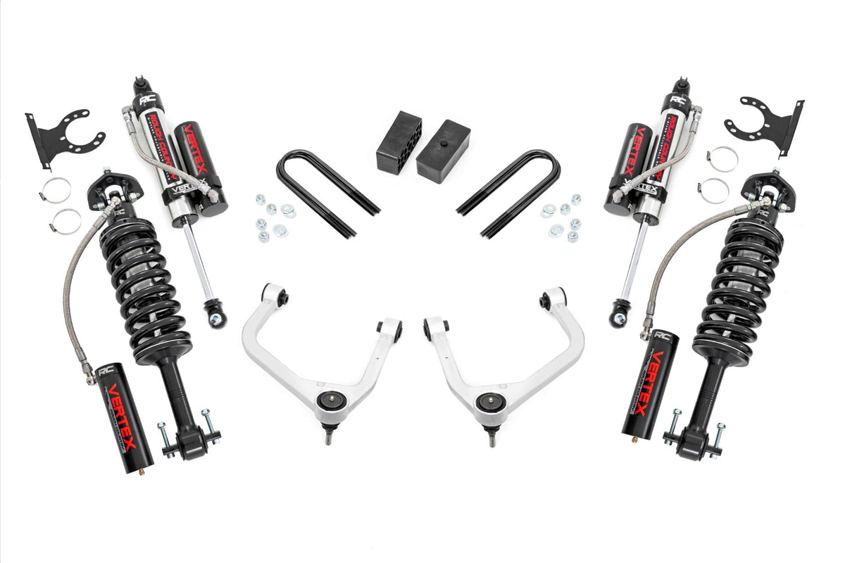 Rough Country - 3.5 Inch Lift Kit - Mono Leaf Rear - Vertex - GMC Sierra 1500 2WD/4WD (2025) - 28850_A