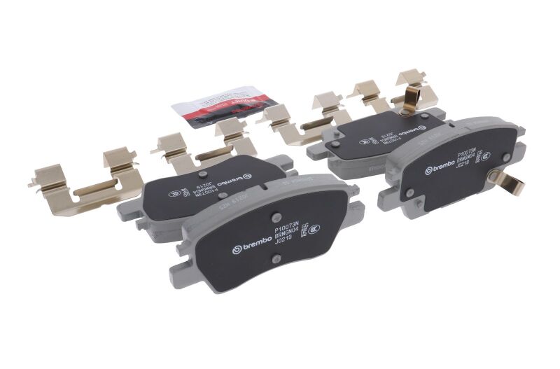 Brembo 16-19 Chevrolet Cruze/ Chevrolet Bolt EV/ Chevrolet Volt Front NAO Brake Pad - P10073N