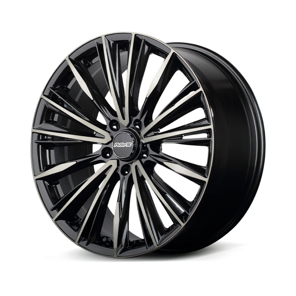 Versus Vouge Craft Collection 19x8.0 +38 5x108 Diamond Cut/Side Glass Black/Smoke Clear - WTOC138R6EZ by Versus