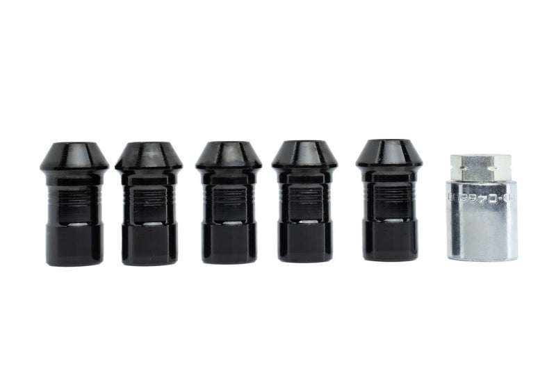 Ford Racing 2023+ Ford Bronco Raptor  M14 x 1.5 Black Security Lug Nut Kit - Set of 5 - M-1A043-A5