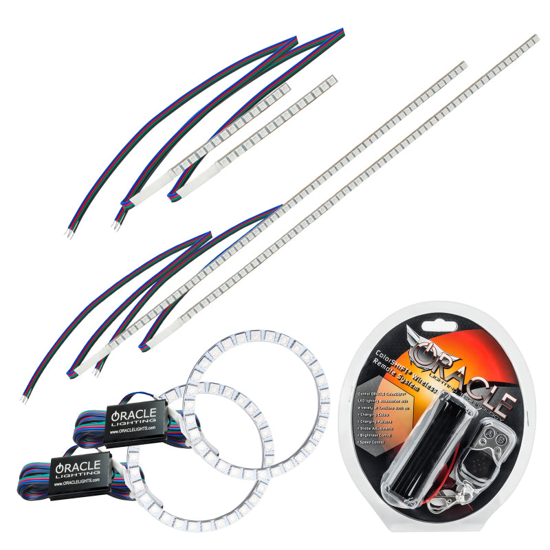 Oracle 16-18 Honda Pilot DRL Upgrade w/ Halo Kit - ColorSHIFT SEE WARRANTY - 1323-330