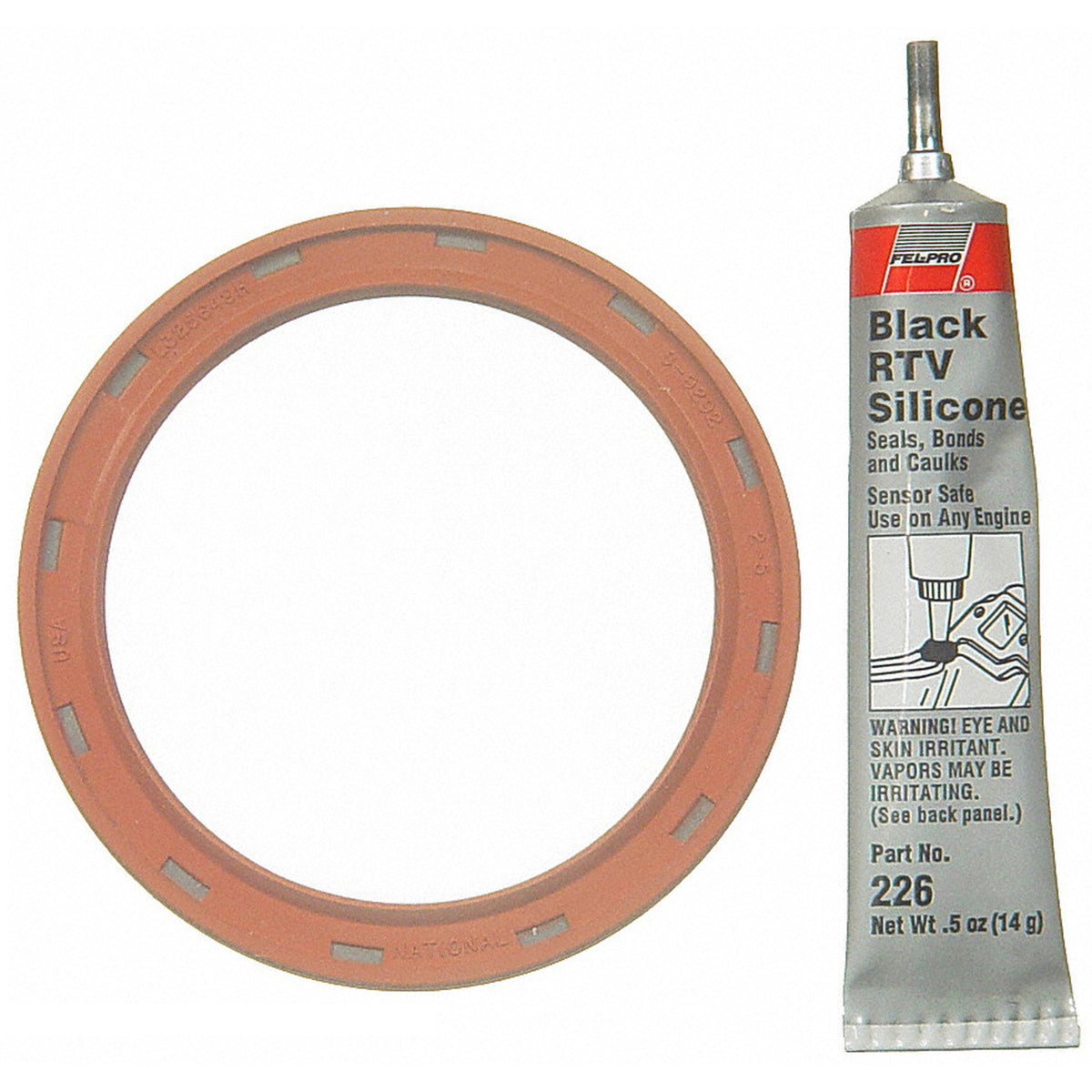 Fel-Pro Chevrolet Chevette BS 40092 Engine Crankshaft Seal Kit - BS40092 for 1976-1987 Chevrolet Chevette - front view