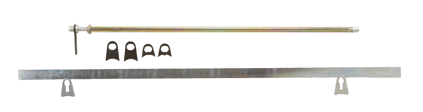 RaceQuip Net Mount Kit Spring Pin 19.5w/ Flat Bar