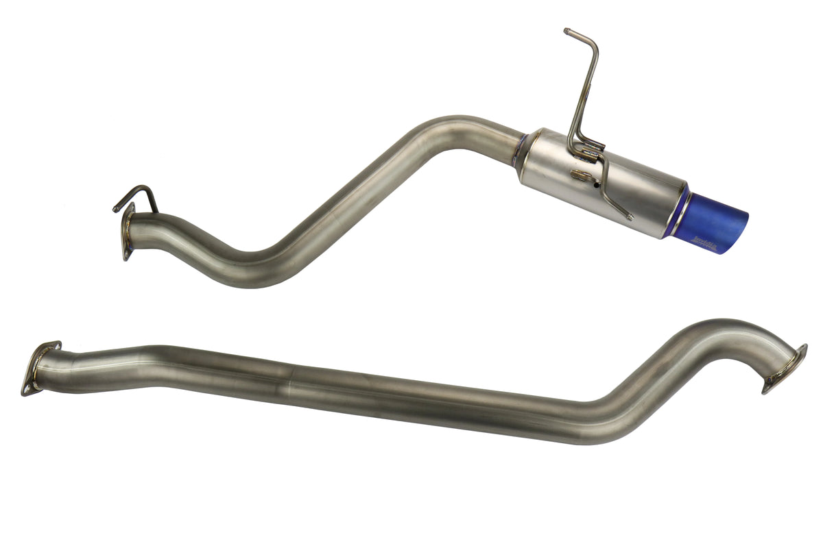 Invidia 08-14 WRX/STi 4 Door 80mm Single Outlet Full Titanium Cat-Back Exhaust