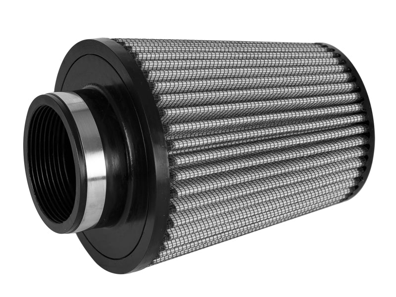 aFe MagnumFLOW Pro DRY S Universal Air Filter 3in F / 6in B / 4.5in T (Inv) / 7in H - 21-91004