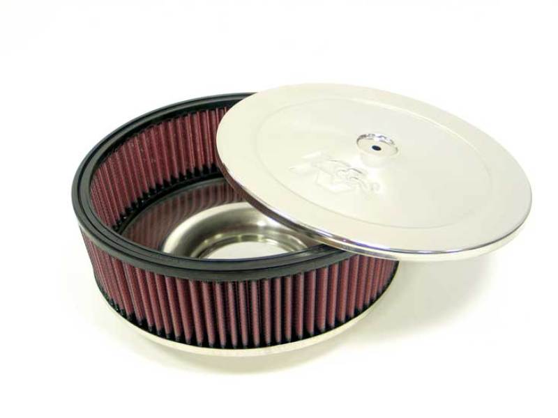 K&amp;N Marine 8in ID x 9in OD x 2.875in H Round Straight Flame Arrestor - 59-3362
