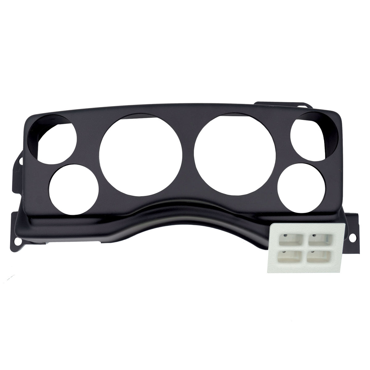 Autometer 87-89 Ford Mustang Direct Fit Gauge Panel 3-3/8in x2 / 2-1/16in x4 - 2924