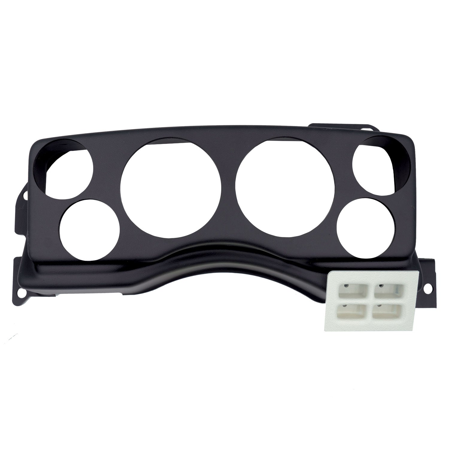 Autometer 87-89 Ford Mustang Direct Fit Gauge Panel 3-3/8in x2 / 2-1/16in x4 - 2924