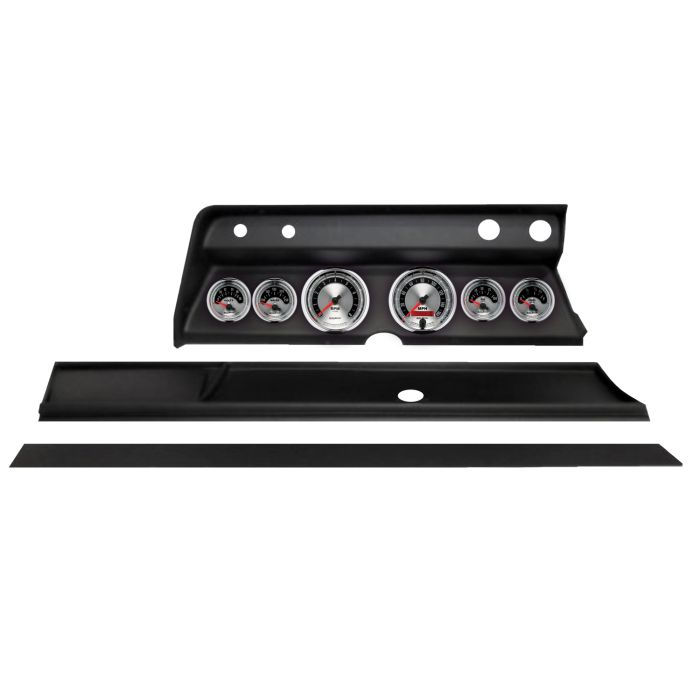 Autometer American Muscle Direct Fit Dash Kit 1967 Chevy Chevelle (2 x 3-3/8in. / 4 x 2-1/16in.) - 2932-01