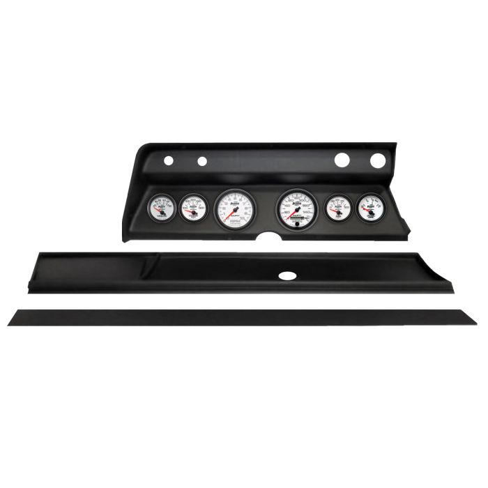 Autometer Phantom II Direct Fit Dash Kit 1967 Chevy Chevelle (2 x 3-3/8in. / 4 x 2-1/16in.) - 2932-10
