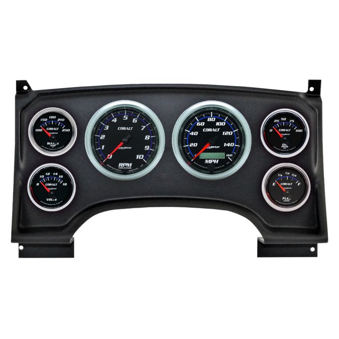 Autometer Cobalt Direct Fit Dash Kit 94-97 Chevy S10 Truck (2 x 3-3/8in. / 4 x 2-1/16in.) - 2933-05