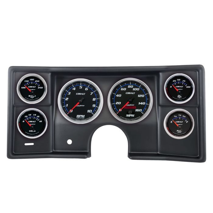 Autometer Cobalt Direct Fit Dash Kit 78-81 Malibu / El Camino / Montecarlo (2 x 5in. / 4 x 2-5/8in.) - 2935-05