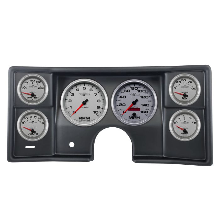 Autometer Ultra-Lite II Direct Fit Dash Kit 78-81 Malibu / El Camino (2 x 5in. / 4 x 2-5/8in.) - 2935-14