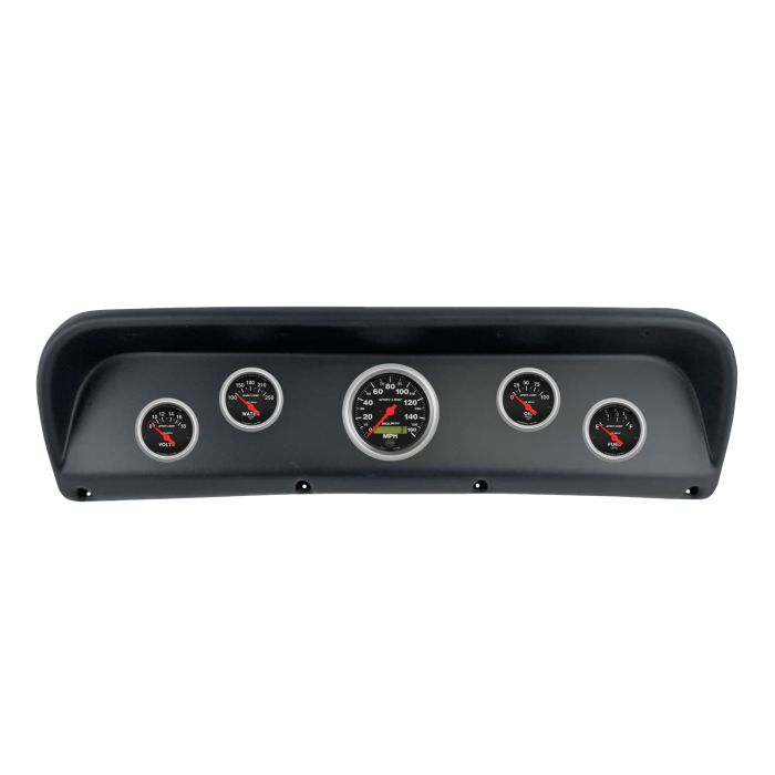 Autometer Sport-Comp Direct Fit Dash Kit 67-72 Ford F100 (1 x 3-3/8in. / 4 x 2-1/16in.) - 2937-11