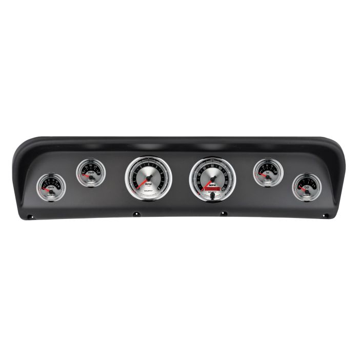 Autometer American Muscle Direct Fit Dash Kit 67-72 Ford F100 (2 x 3-3/8in. / 4 x 2-1/16in.) - 2938-01