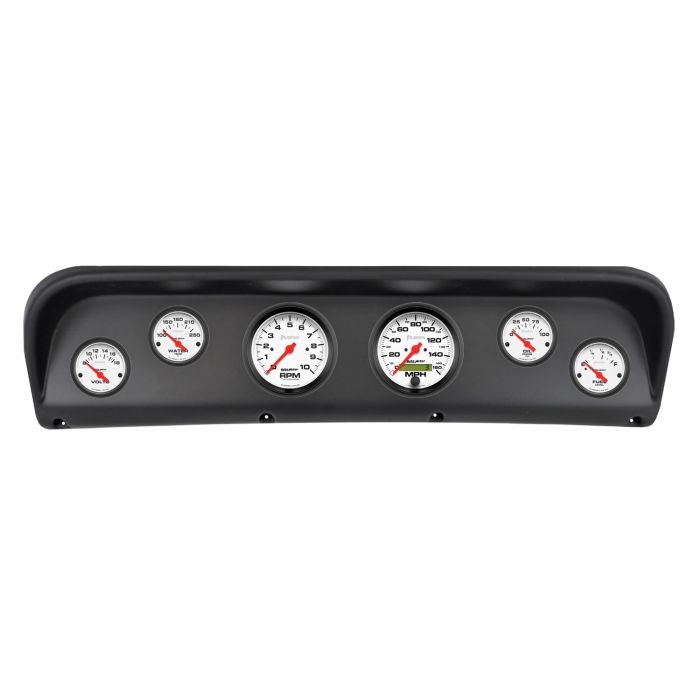 Autometer Phantom Direct Fit Dash Kit 67-72 Ford F100 (2 x 3-3/8in. / 4 x 2-1/16in.) - 2938-09