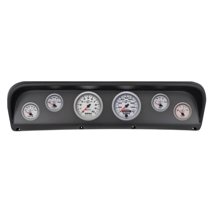 Autometer Ultra-Lite II Direct Fit Dash Kit 67-72 Ford F100 (2 x 3-3/8in. / 4 x 2-1/16in.) - 2938-14