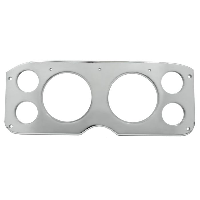 AutoMeter Mounting Solutions 55-59 GMC Truck Billet Panel/Gauge Kit - 5in. (x2) & 2-1/16in. (x4) - 2946