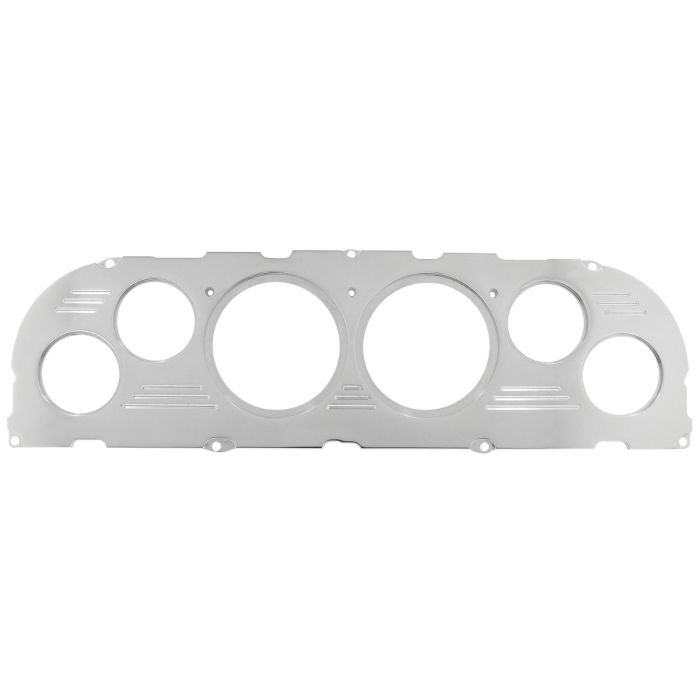 AutoMeter Mounting Sol. 60-63 Chevy Truck Billet Panel/Gauge Kit - 3-3/8in. (x2) & 2-1/16in. (x4) - 2947