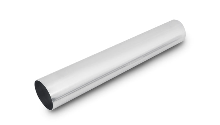 Vibrant 4.5in OD T6061 Aluminum Straight Tube 18in Long - Polished - 2947