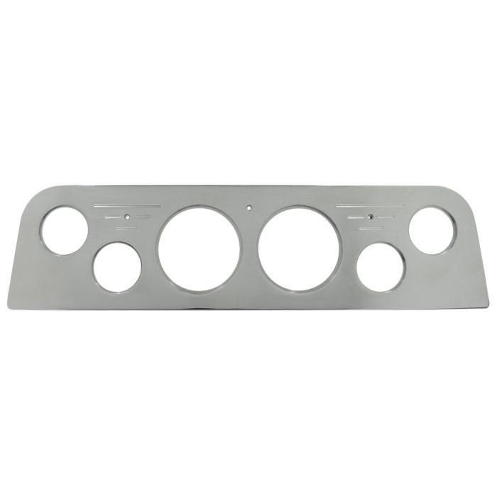 AutoMeter Mounting Solutions 60-61 GMC Truck Billet Panel/Gauge Kit - 3-3/8in. (x2) & 2-1/16in. (x4) - 2949