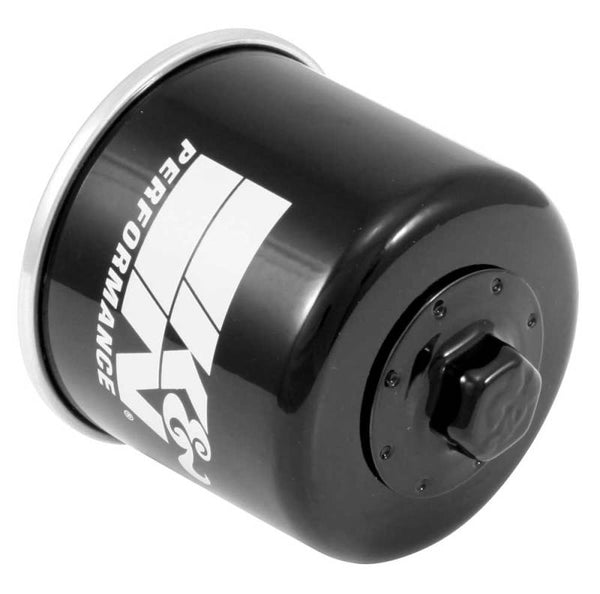 K&N Oil Transmission Filter, Powersports - Canister - KN-191 for 1999-2004 Triumph Speed Triple - front view