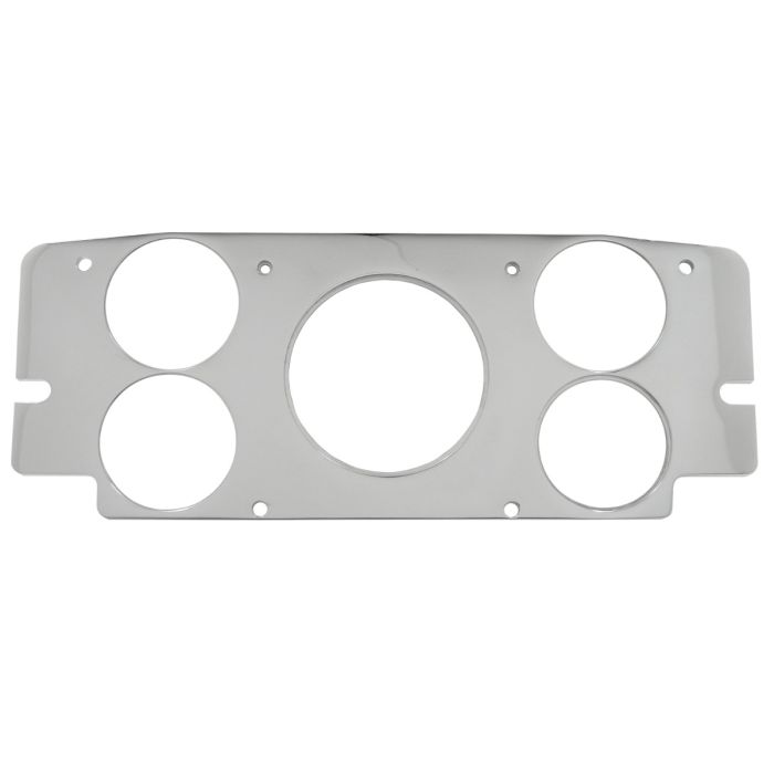 AutoMeter Mounting Sol. 57-60 Ford Truck Billet Panel/Gauge Kit - 3-1/8in. (x1) & 2-1/16in. (x4) - 2955