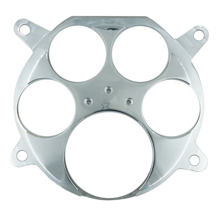 AutoMeter Mounting Sol. 61-66 Ford Truck Billet Panel/Gauge Kit - 3-1/8in. (x1) & 2-1/16in. (x4) - 2959