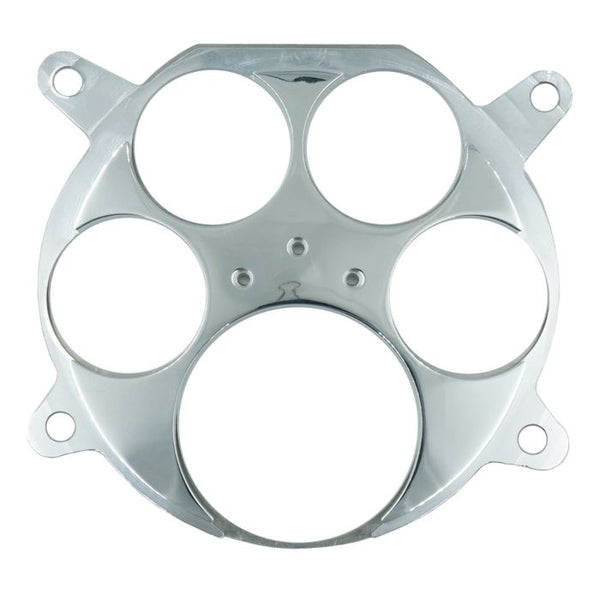 AutoMeter Mounting Sol. 61-66 Ford Truck Billet Panel/Gauge Kit - 3-1/8in. (x1) & 2-1/16in. (x4) - 2959