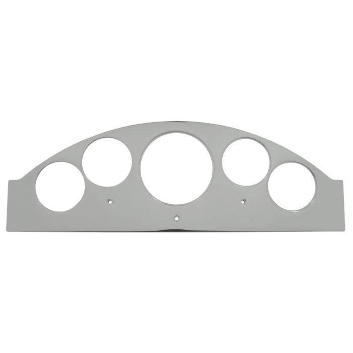 AutoMeter Mounting Sol. 1957 Ford Fairlane Billet Panel/Gauge Kit - 3-1/8in. (x1) & 2-1/16in. (x4) - 2963