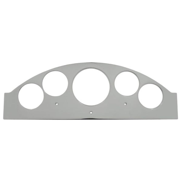 AutoMeter Mounting Sol. 1957 Ford Fairlane Billet Panel/Gauge Kit - 3-1/8in. (x1) & 2-1/16in. (x4) - 2963