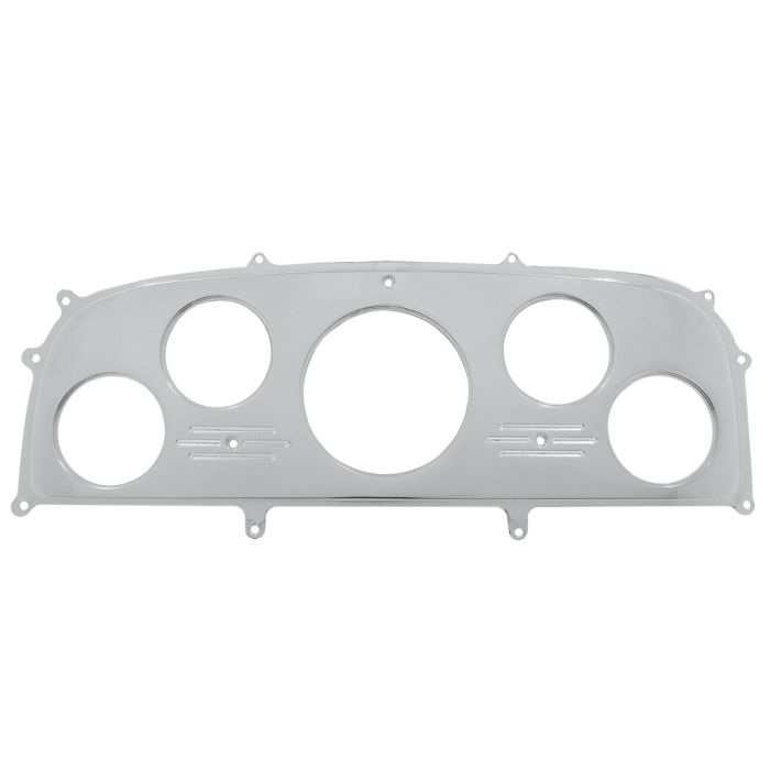AutoMeter Mounting Sol. 1959 Ford Galaxie Billet Panel/Gauge Kit - 3-1/8in. (x1) & 2-1/16in. (x4) - 2968