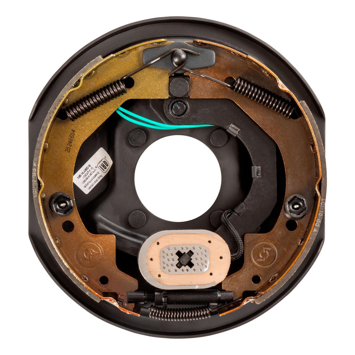 Lippert 298274 Electric Trailer Brake Assembly, 10" x 2-1/4" Brake Size, 4 Bolt, 3,500-lb. Axles, Right-Side (Passenger)