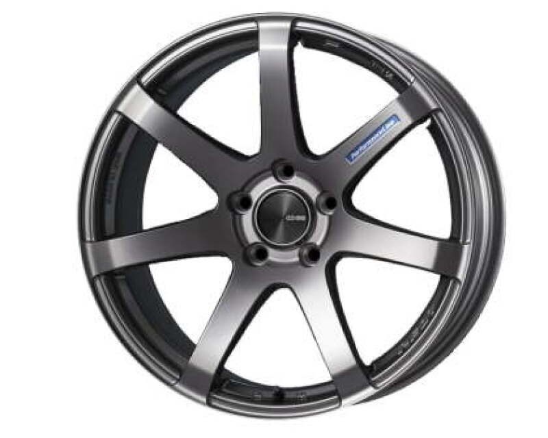 Enkei PF07 19x8 5x100 45mm Offset 75mm Bore Dark Silver Wheel ** SPECIAL ORDER** - 490-980-8045DS