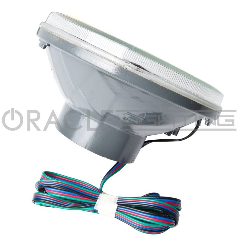 Oracle Pre-Installed Lights 5.75 IN. Sealed Beam - ColorSHIFT Halo SEE WARRANTY - 6904-333