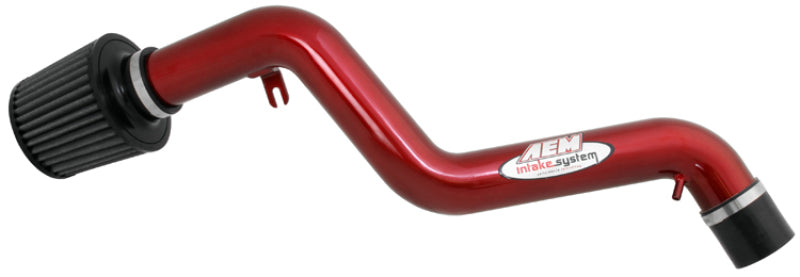 AEM 97-01 Honda Prelude Base &amp; Type SH Red Short Ram Intake - 22-406R