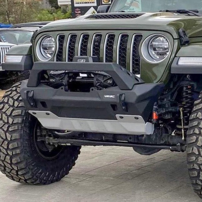 Rival 2018-2025 Jeep Wrangler Front Aluminum Bumper - 2D.2702.3-NL