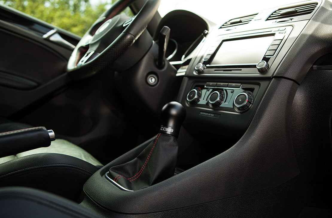 Cobb Volkswagen Black Base Black Shift Knob - 2V1350-BK