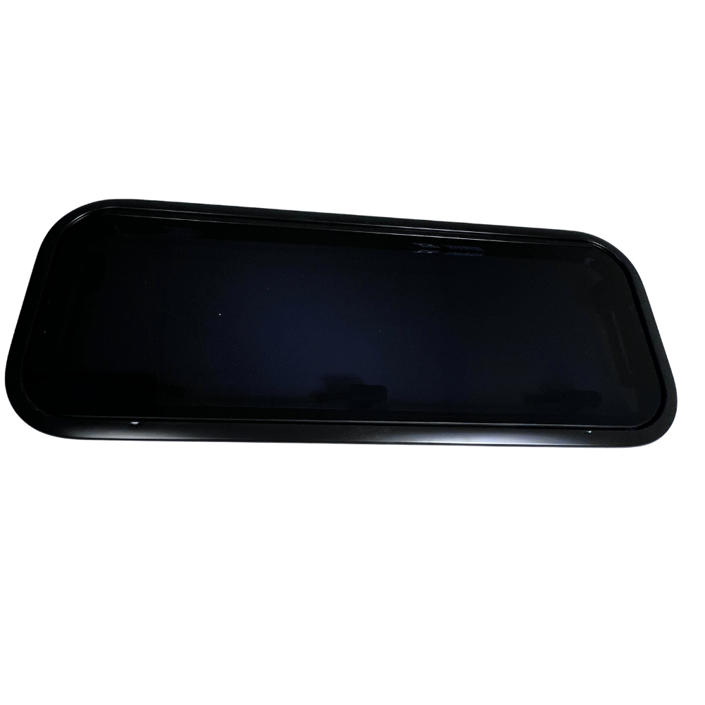 S&B CRL Glass Awning Window w/ Clamp Ring (Driver Side) for Sprinter Van Wideout - 70-2002