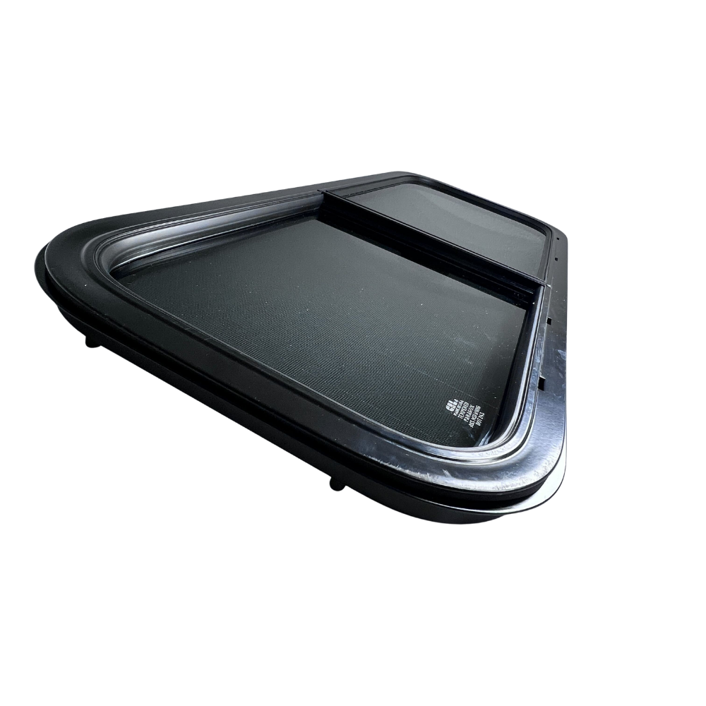 S&B CRL Glass Slider Window w/ Clamp Ring (Driver Side) for Sprinter Van Wideout - 70-2003
