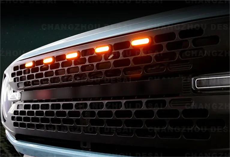 Raptor Racing Gold Series - 21+ Ford Bronco w/High End Grill 5 LED Grill Lights