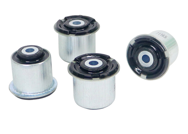 Whiteline 17+ Tesla Model 3/20+ Tesla Model Y Control Arm Upper - Bushing Kit - W56417 for 2020-2026 Tesla Y - front view