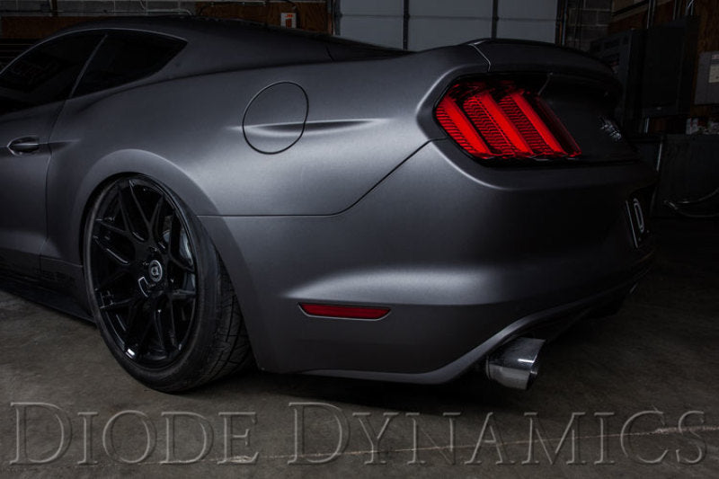 Diode Dynamics 15-21 EU/AU Ford Mustang LED Sidemarkers - Smoked (Pair) - DD5073