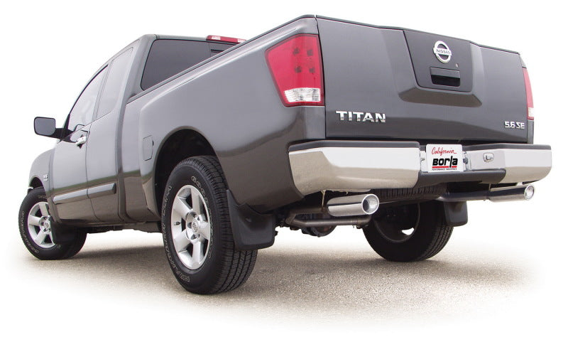 Borla 04-15 Nissan Titan 5.6L-V8 2&amp;4WD Catback Exhaust System - 140079