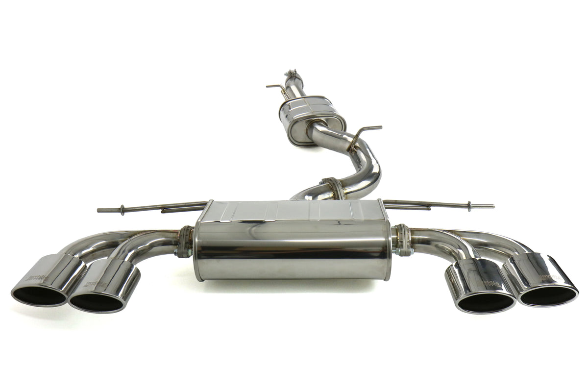 Invidia 15+ VW Golf-R Q300 w/ Oval Stainless Steel Tips Cat-Back Exhaust