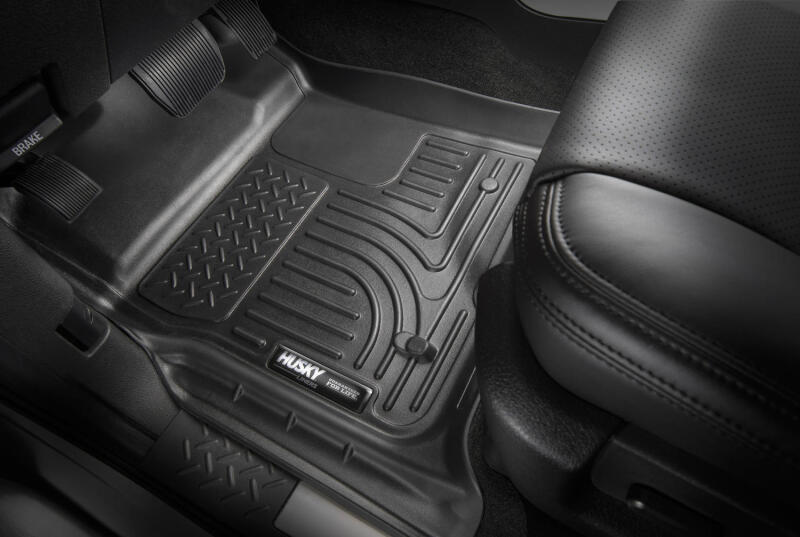 Husky Liners Weatherbeater 2016 Ford Focus RS Front &amp; 2nd Seat Floor Liners - Black - 99781