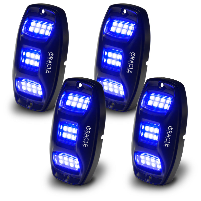 Oracle Underbody  RGB+W Wheel Well Rock Light Kit - 4 PCS - ColorSHIFT SEE WARRANTY - 5895-339