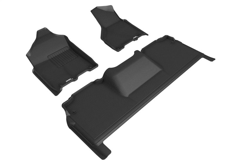 3D Maxpider 19-24 Dodge Ram 2500 Mega Cab Kagu Black R1 R2 - L1DG03201509