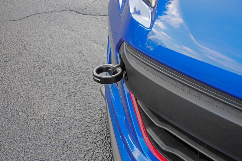 Perrin 18-21 WRX/STI / 13-20 BRZ / 17-20 Toyota 86 Front Tow Hook Kit - Flat Black - PSP-BDY-235BK
