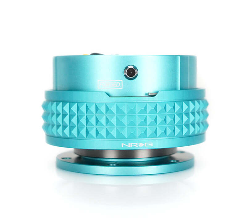 NRG Quick Release Kit - Pyramid Edition - Minty Fresh Body / Minty Fresh Pyramid Ring - SRK-210MF-MF - close-up view